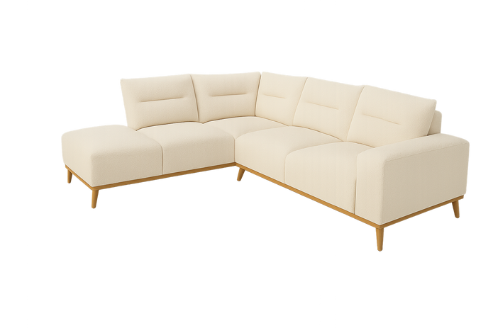 Loom 3-Seater Sofa (Beige) – With or Without Lounger