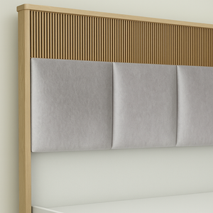 Elysian King Size Upholstered Bed with Box Storage