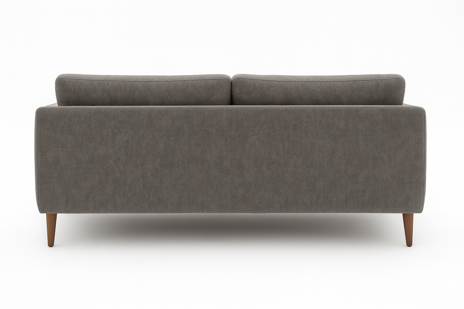 Metro 3-Seater Sofa — Modern Fabric Lounger (Grey)