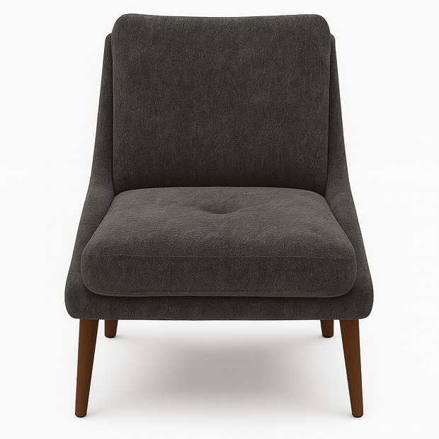 Mellow Edges Collection – Obsidian Armchair | Premium Modern Accent Chair