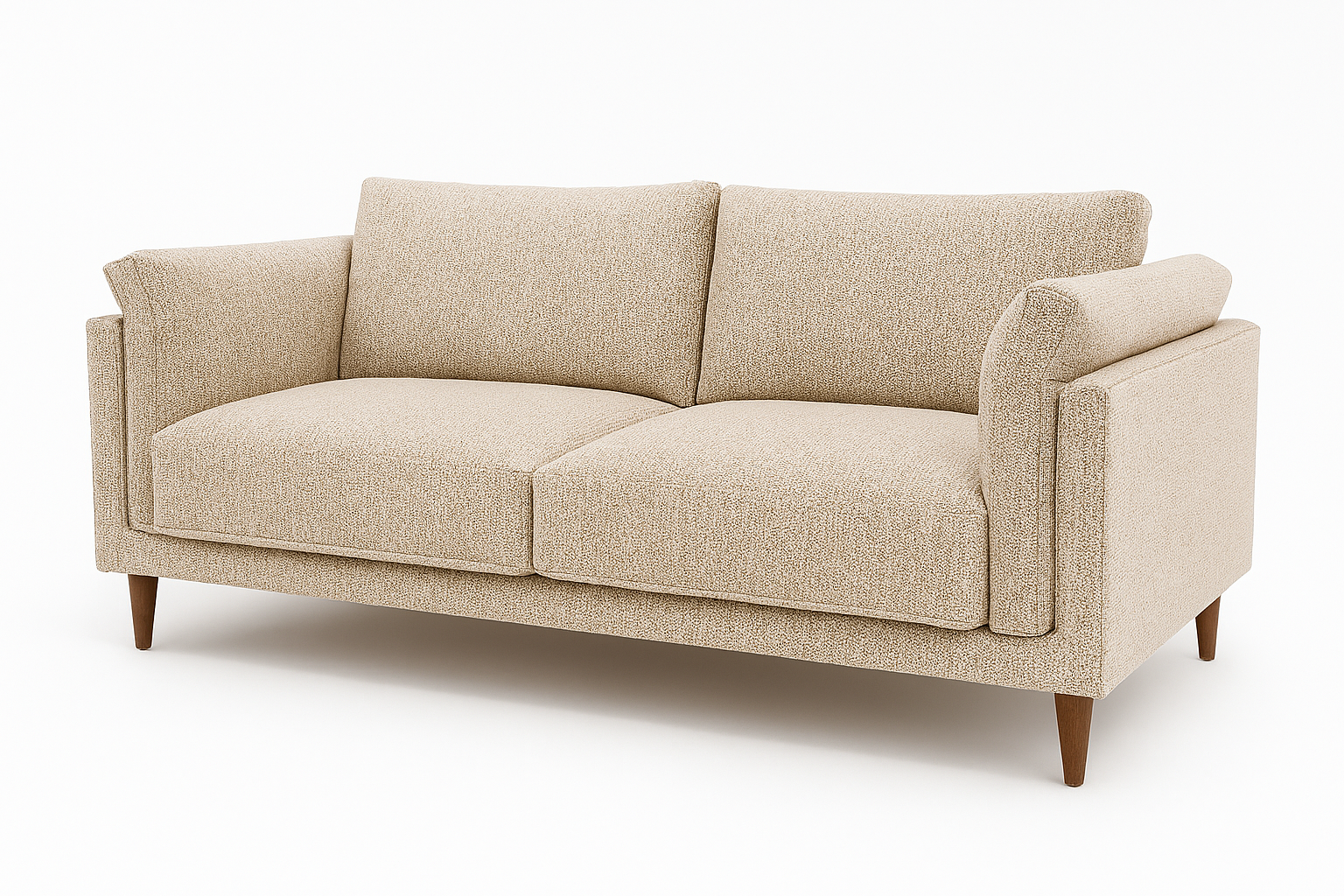 Luna 3-Seater Sofa (Beige)