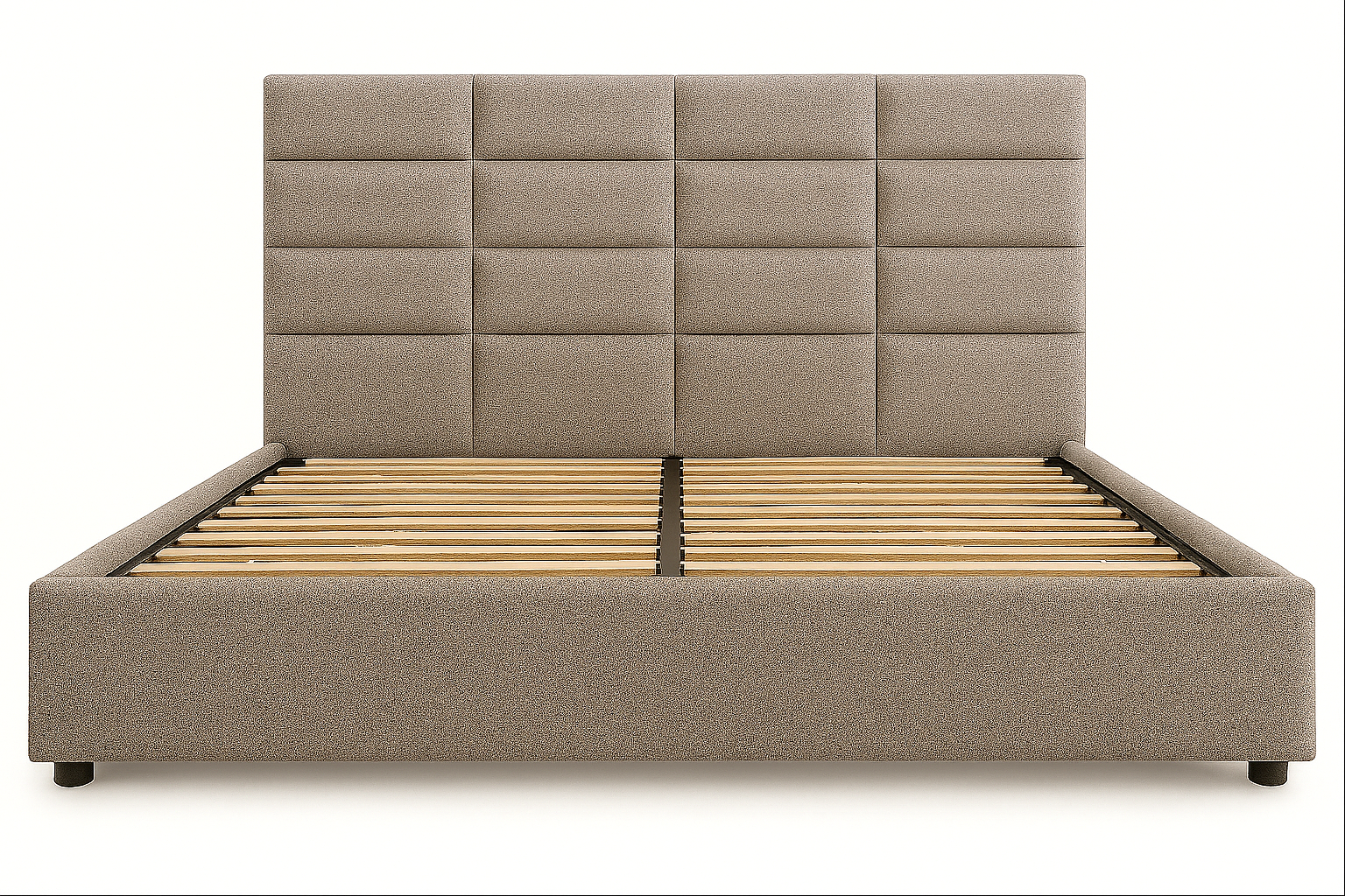 Drift Upholstered Bed — King & Queen
