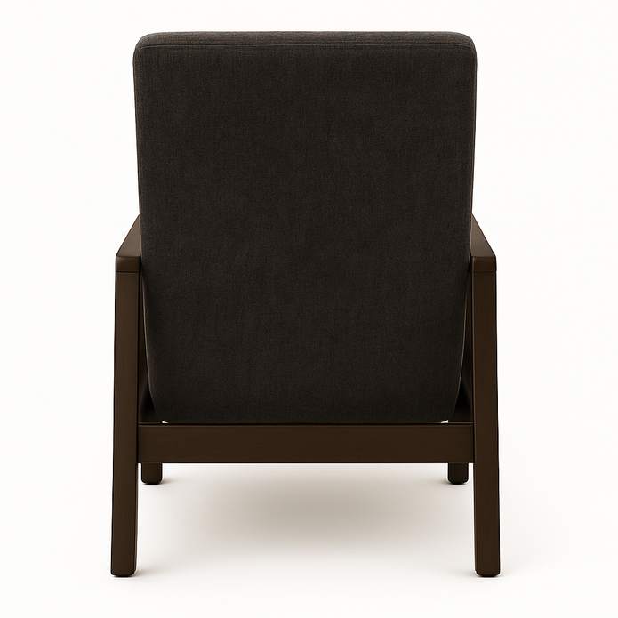 Cove Modern Fabric Recliner — Grey
