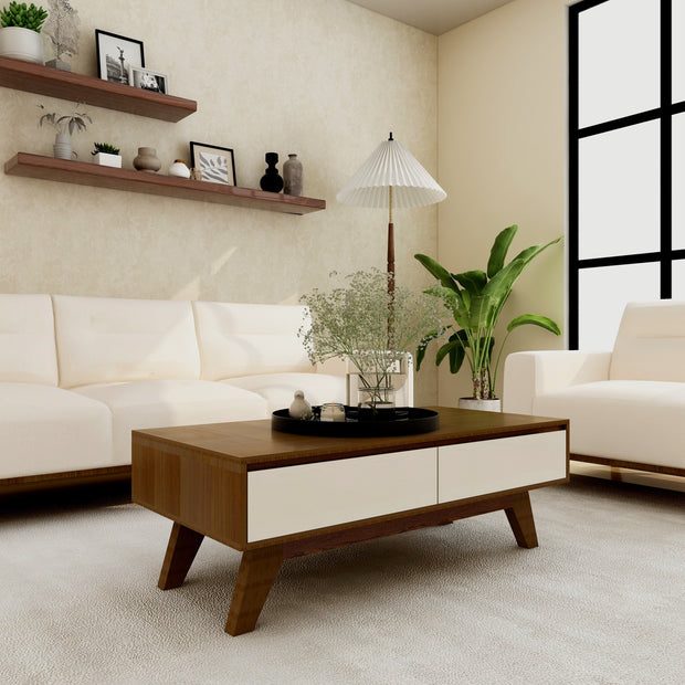 Buffet Coffee Table - Modern Center Table with Storage