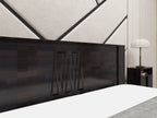 Poena Grandeur Bedroom Set – Queen Bed, 3-Door Wardrobe & Side Table