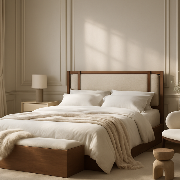 Premium Fabric Texture – Kazamir Bed”