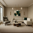 NOX Platform modern luxury leather sofa with wide seating-2