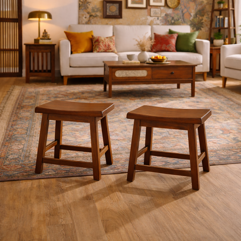 Luro Stool | CRAFTED MITTI Collection