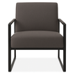 Rue Armchair – Grey | Modern Lounge Chair with Sculpted Comfort