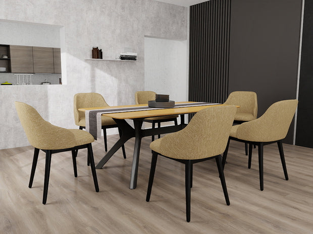 Metro Solace – 9-Piece Premium Home Furniture Combo
