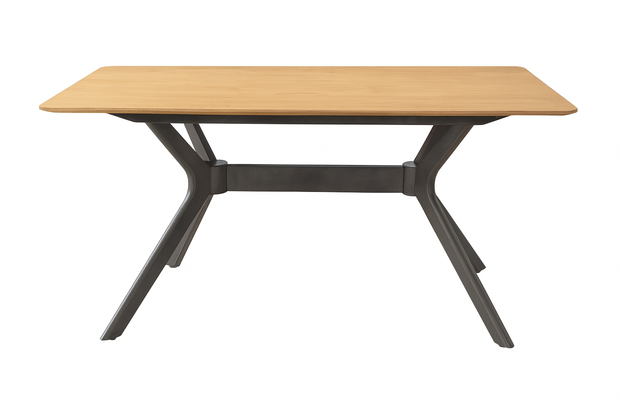 Echo Dining Table – Light Oak | Minimalist Wood Dining Table