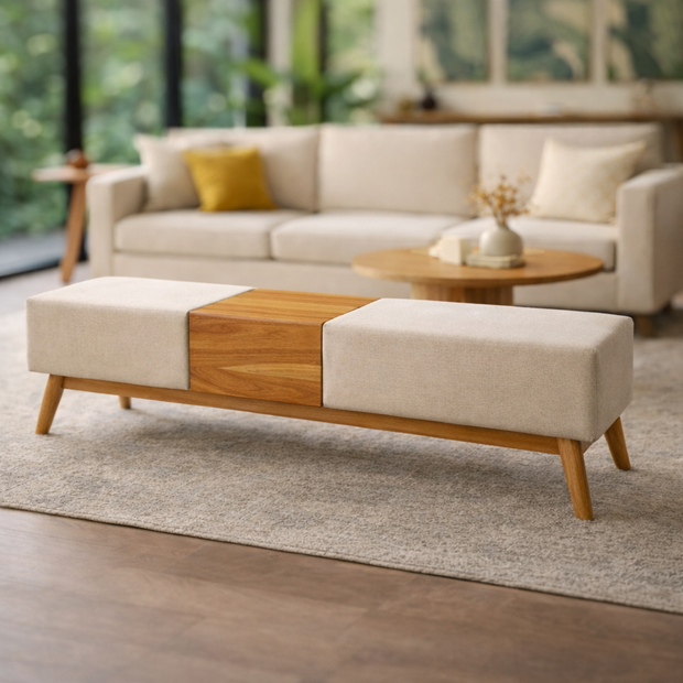 Nalu Bench | WOVEN TROPICA Collection