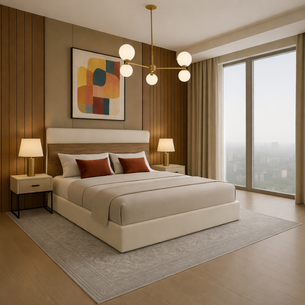 CASSIA Horizon modern luxury bed with contemporary design