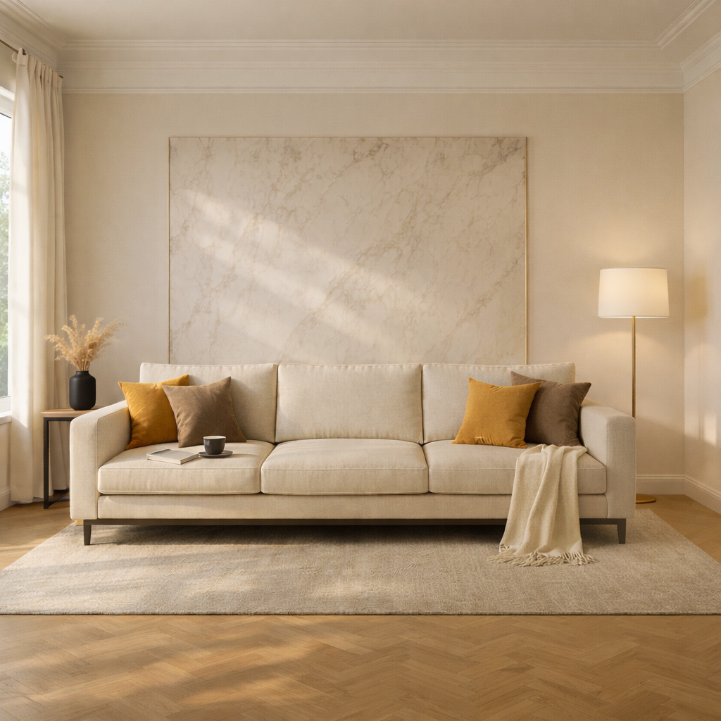 SOLENE Ligne Luxury Sofa – Modern Leather Sofa