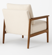 Oakstrand Armchair – Beige Modern Lounge Chair
