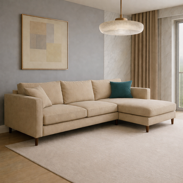 VELLORA Elara modern luxury sofa with plush upholstered seating
