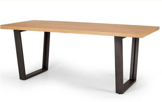 Marais Dining Table — Light Oak & Antique Oak Finishes