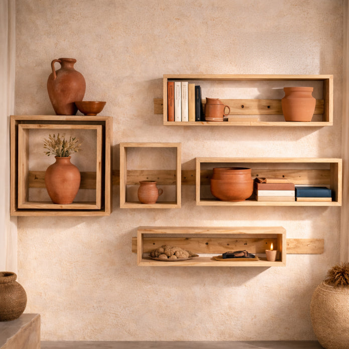Syra Wall Shelf | CASA PETRA Collection