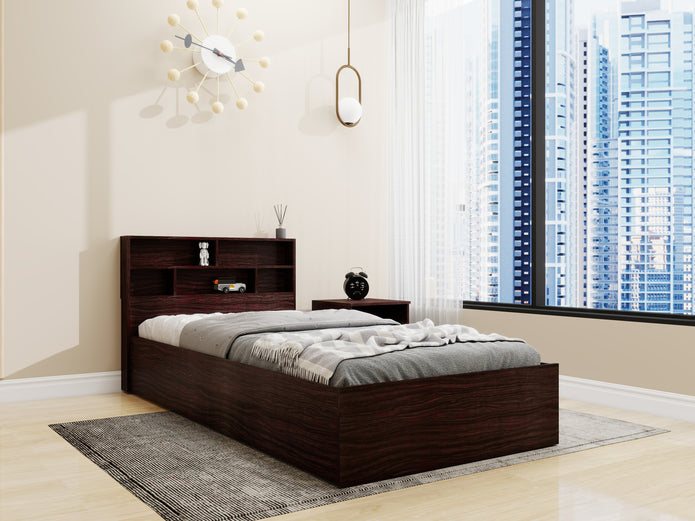 Takeo Retreat Bedroom Set – Single Bed, Wardrobe & Bedside Table