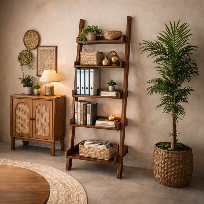 Tavon Book Case | CRAFTED MITTI Collection