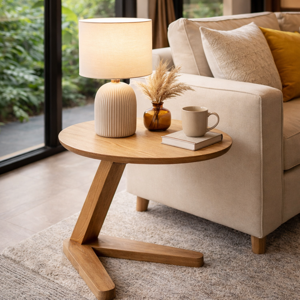 Tiki Bedside Table | WOVEN TROPICA Collection