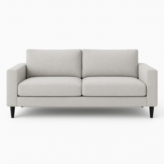 The Grid 3-Seater Sofa (Grey)