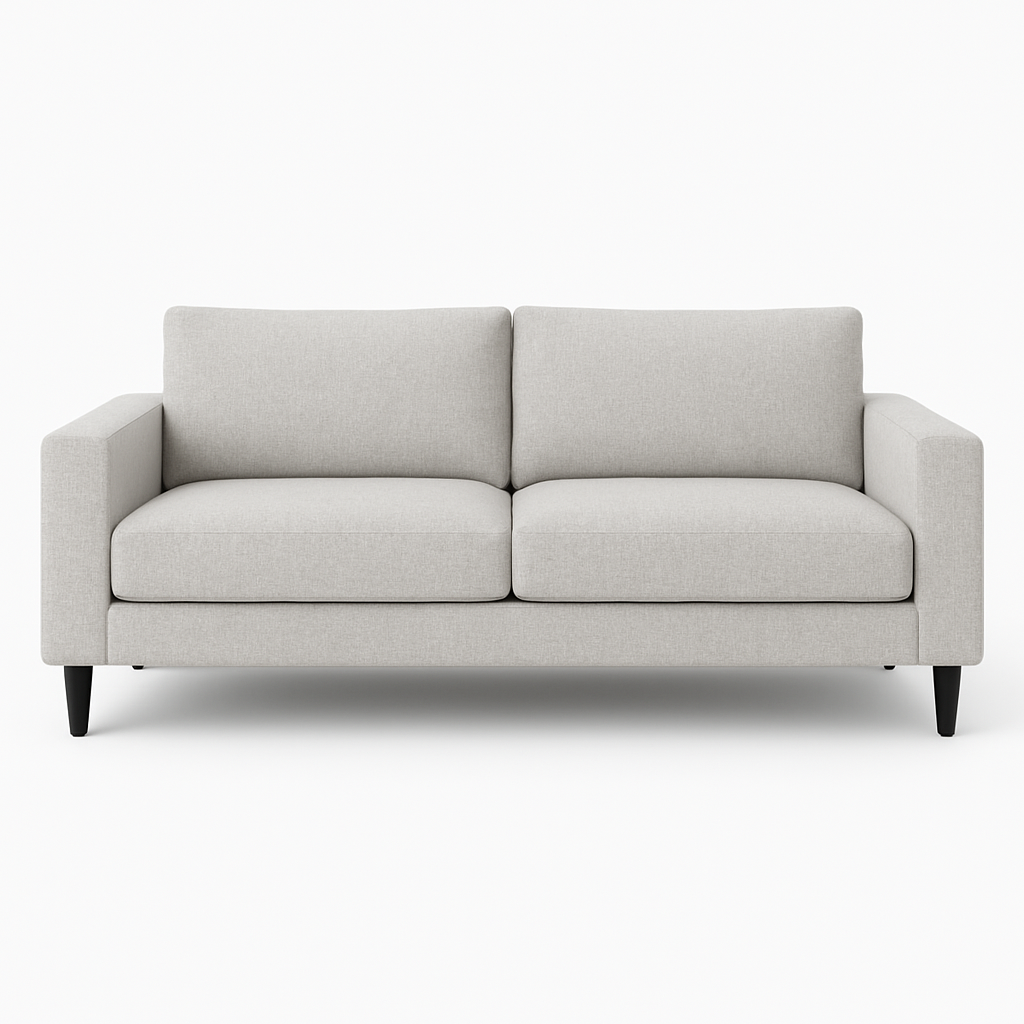 The Grid 3-Seater Sofa (Grey)