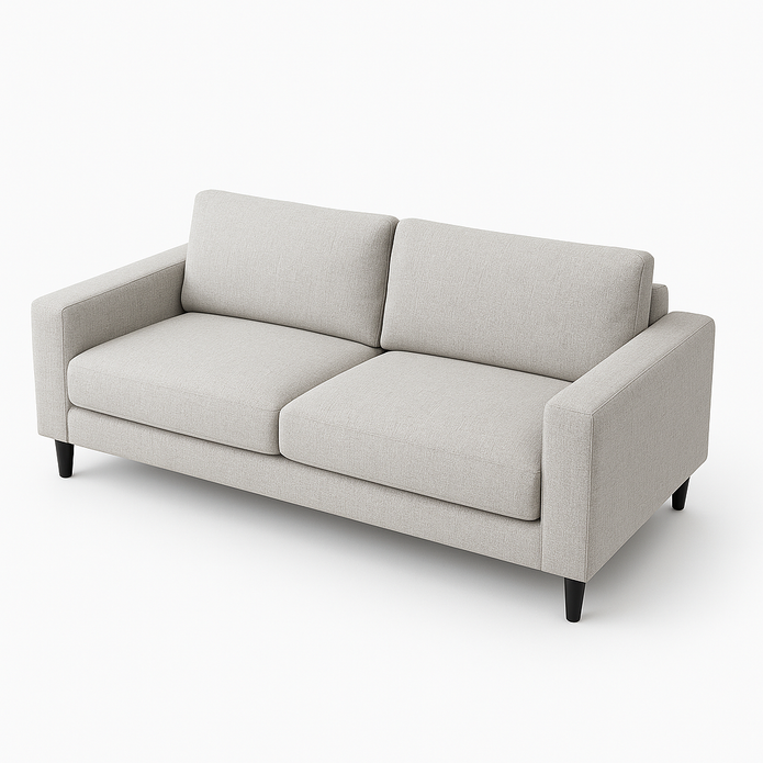 The Grid 3-Seater Sofa (Grey)