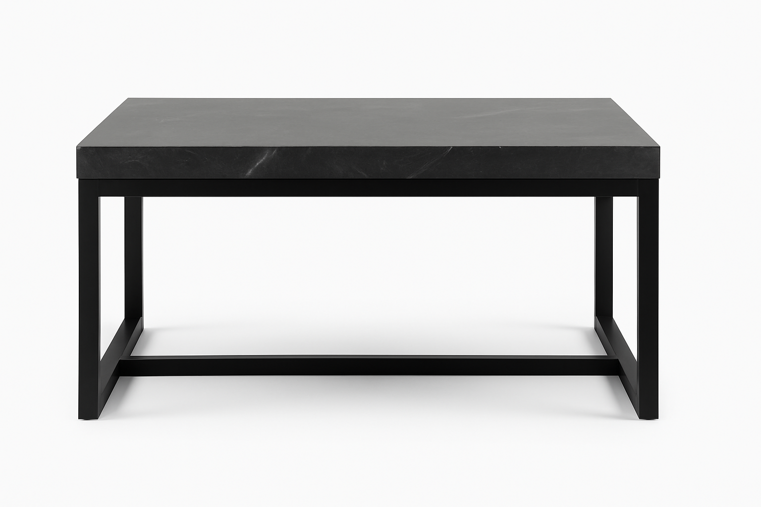 Urbanite Dining Table (Grey) – Solid Wood, 4–6 Seater