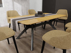 Echo Dining Table – Light Oak | Minimalist Wood Dining Table