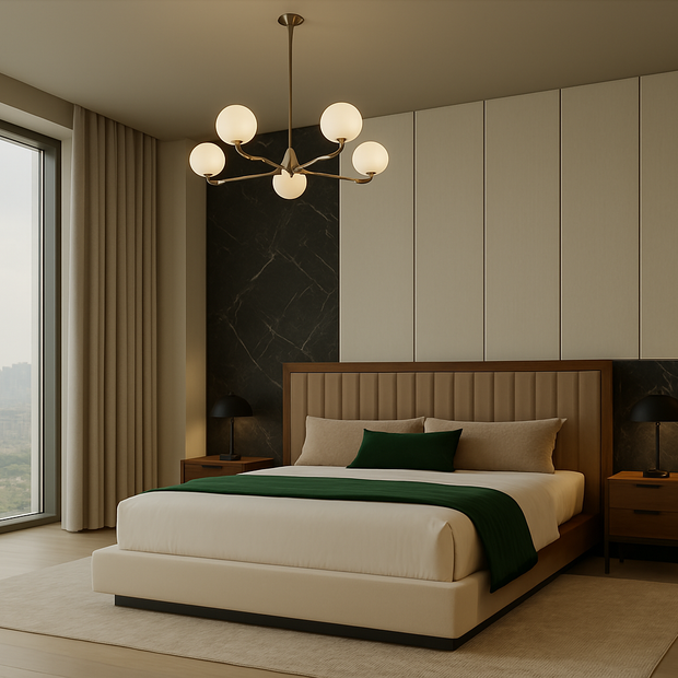 Premium Fabric Finish – Vesper Bed