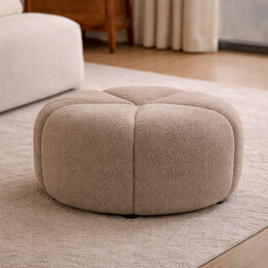 Walnoir Arco luxury pouf from Elan Collection by DF2H