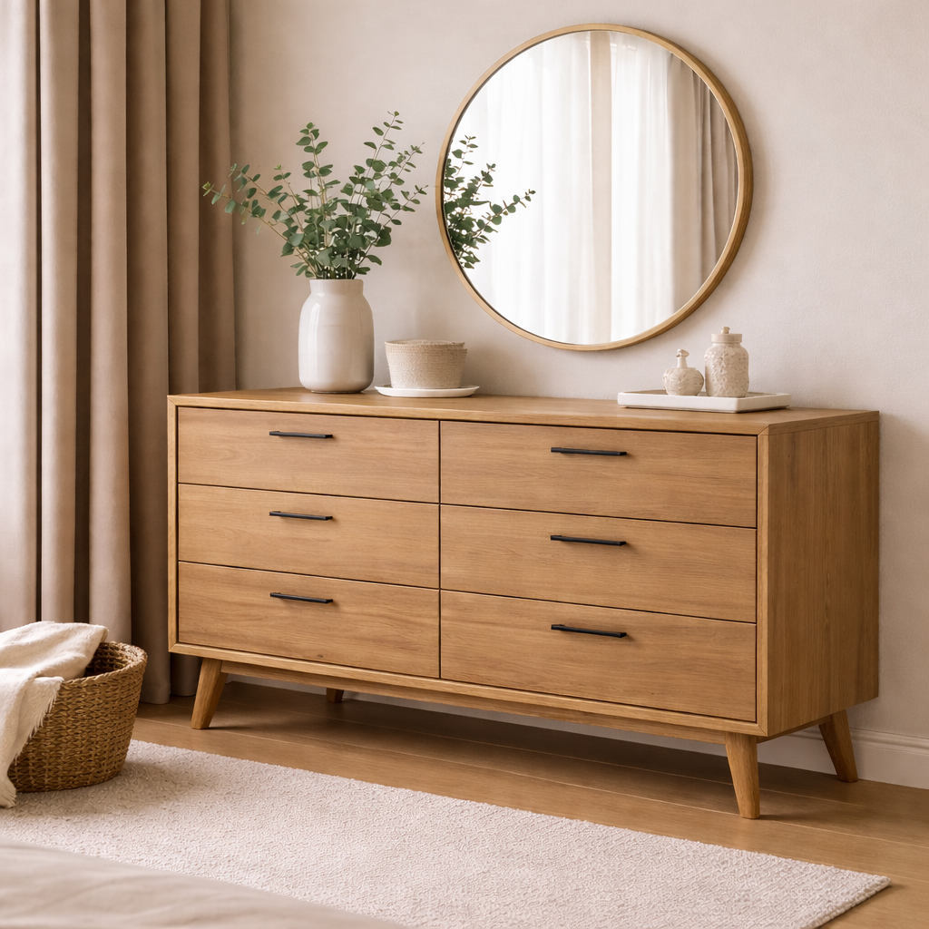 Walnoir Cortex luxury solid wood sideboard cabinet from Aurelia Collection by DF2H