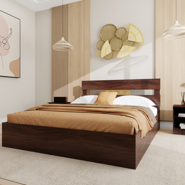 Yumako Harmony Bedroom Set – Queen Bed, Wardrobe & Bedside Table