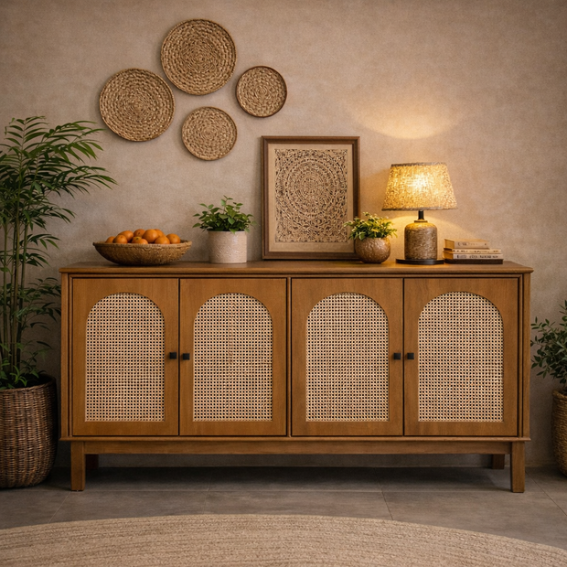 Zanea Sideboard/Cabinet |CRAFTED MITTI Collection