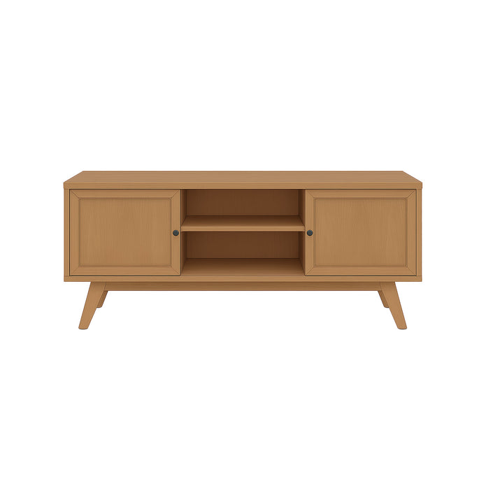 Amara AV Unit in Honey Ash — front view
