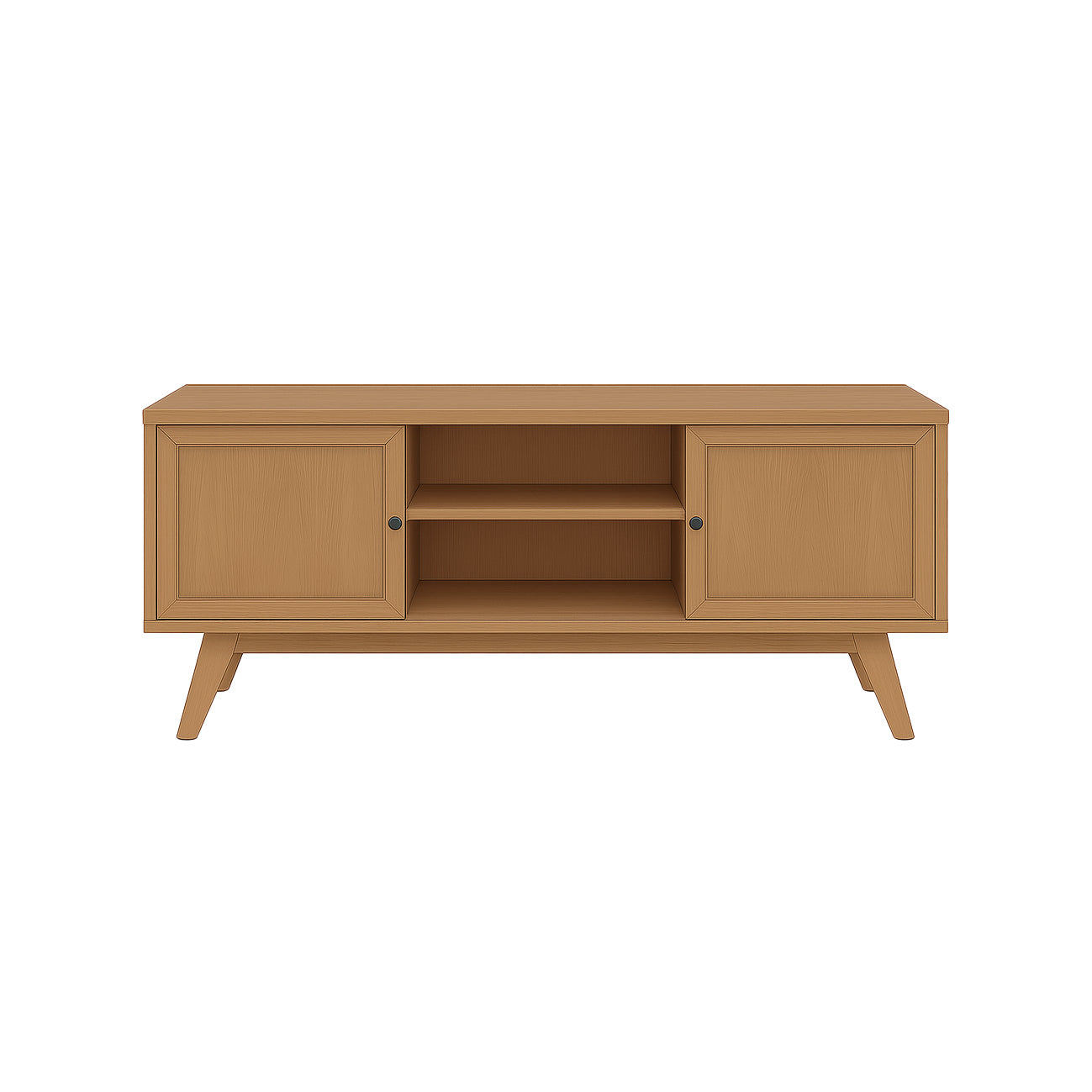 Amara AV Unit in Honey Ash — front view