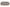 Brume 3-seater sofa in Dull Brown — front view
