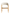 Sable Curve Dining Chair (Beige)