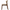 Lyra Dining Chair in Beige – Modern Wooden Accent Chair for Dining & Lounge