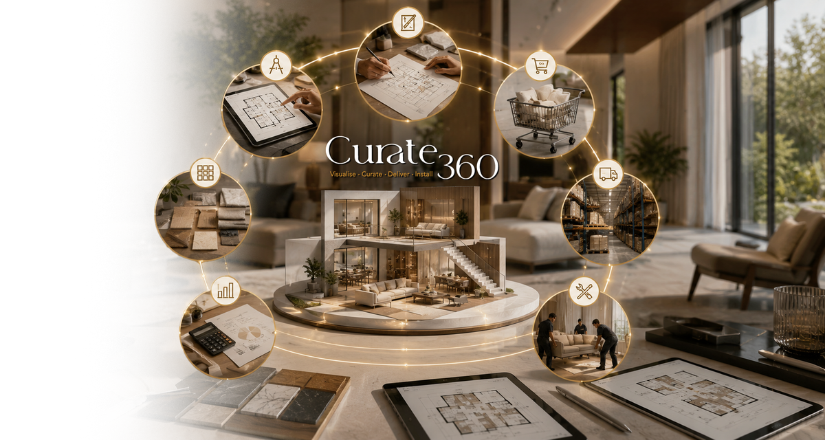 Curate 360 brings every stage together in one seamless service