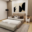 Virtual room preview of Mellow Edges 9-piece home combo