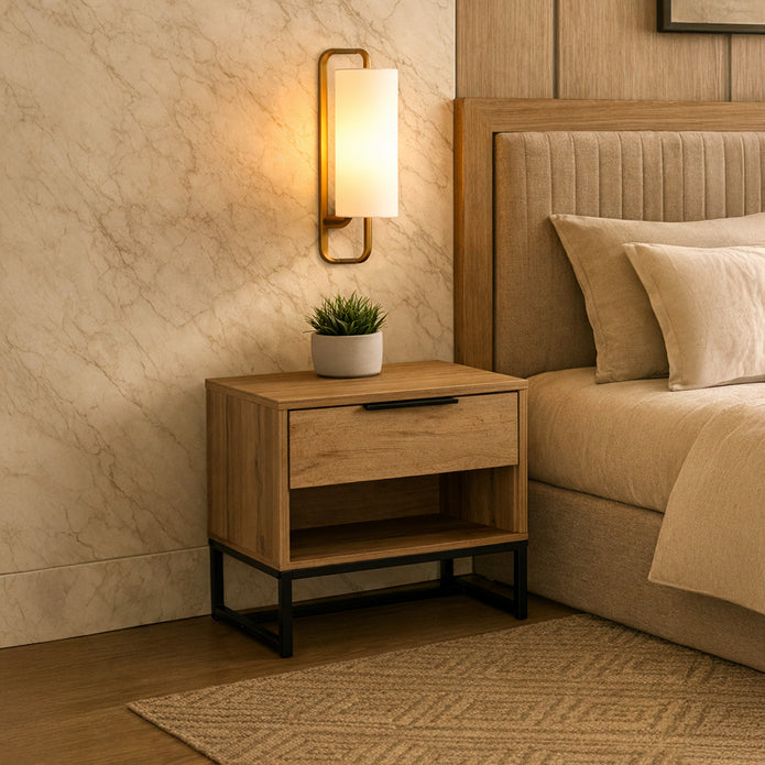 Arbore Modulus solid wood luxury bedside table from Nocturne Collection by DF2H