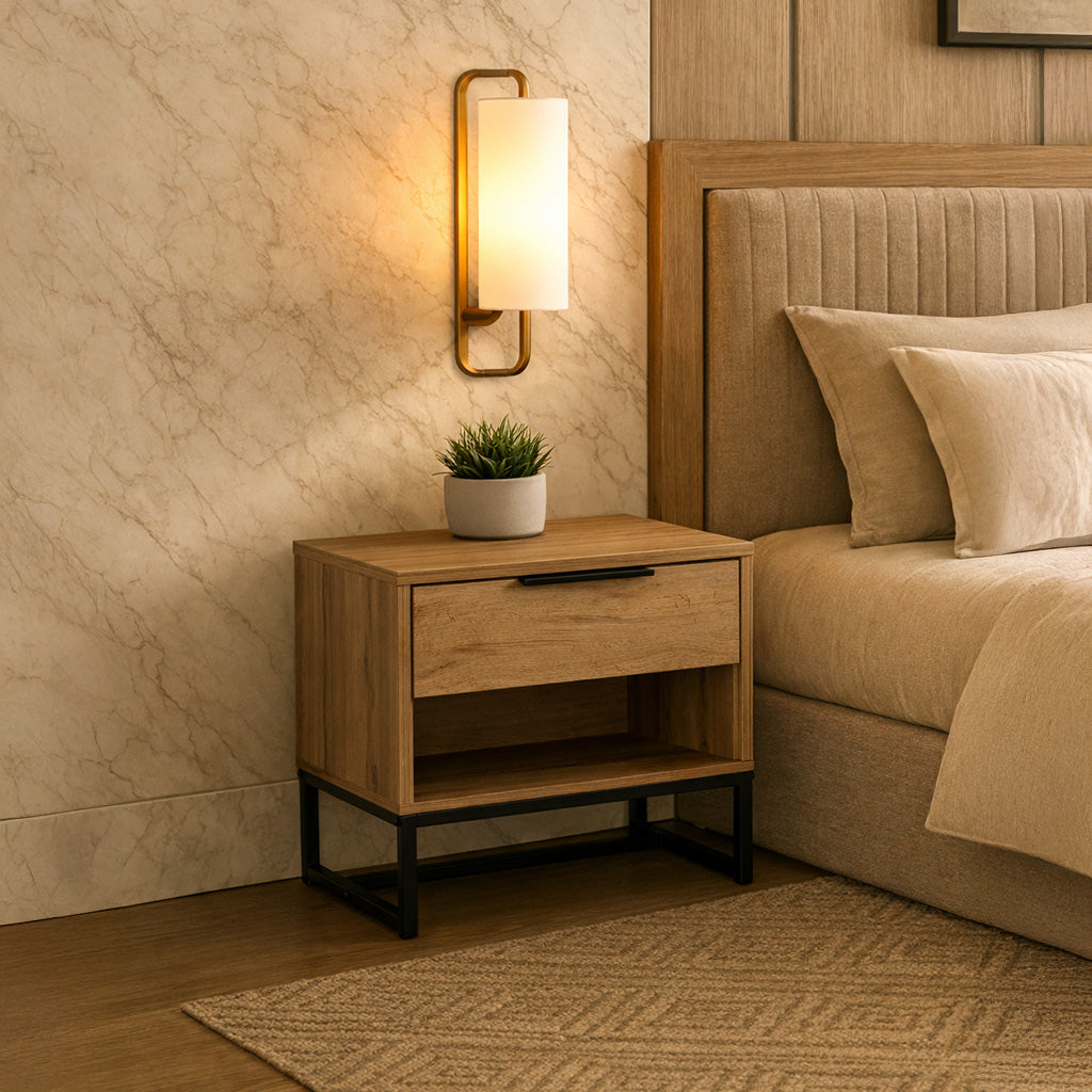 Arbore Modulus solid wood luxury bedside table from Nocturne Collection by DF2H