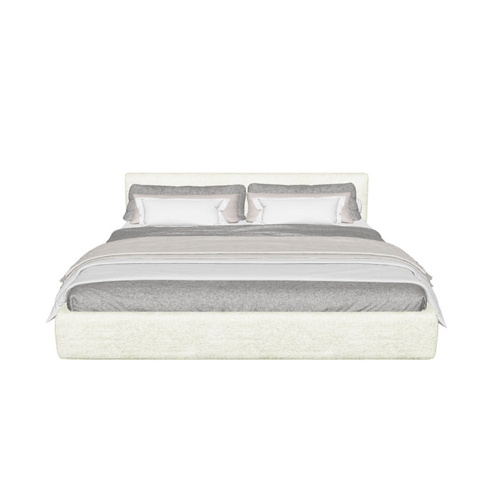 سرير ألتو المنجد - مقاس كينج وكوين (بيج وبني فاتح)