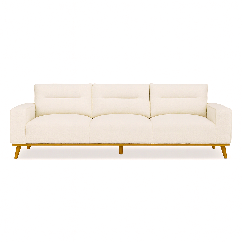 Loom 3-Seater Sofa (Beige) – With or Without Lounger