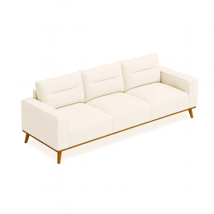 Loom 3-Seater Sofa (Beige) – With or Without Lounger