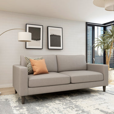 The Grid 3-Seater Sofa (Grey)