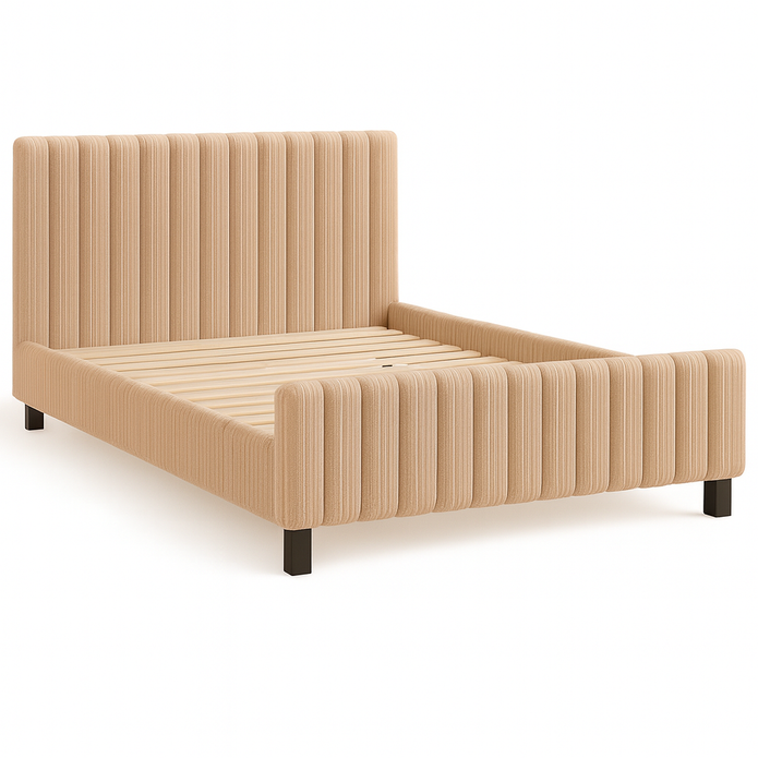 Angled view — Terra bed King Honey Ash